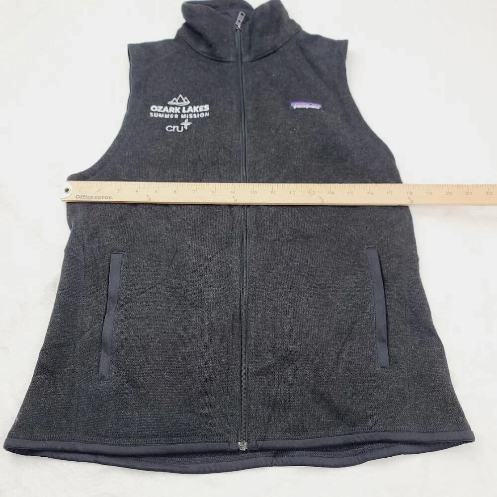 Patagonia Men's Black Better Sweater Sleeveless Thermal Fleece Vest Size M‎